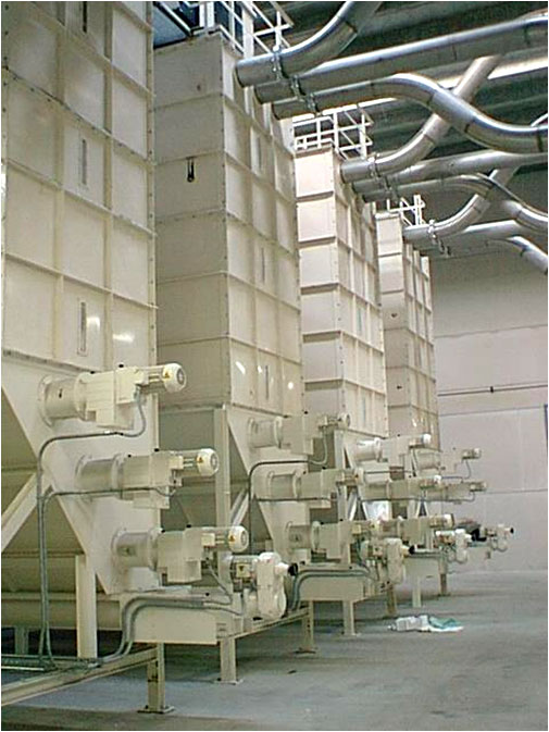 Fluff Silos Recycling System